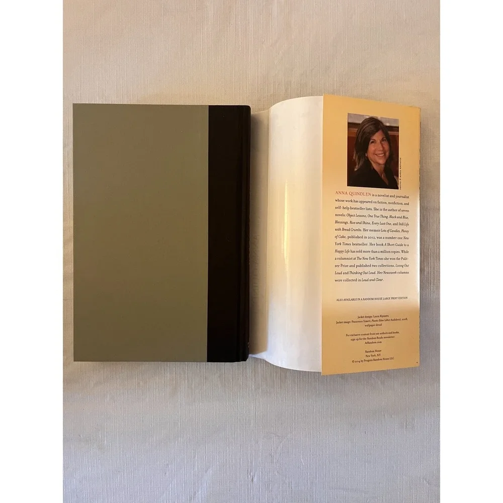 Anna Quindlen Book Lot Signed Still Life with Bread Crumbs & Rise and Shine HC